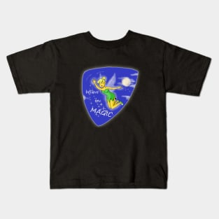 believe in Magic Kids T-Shirt